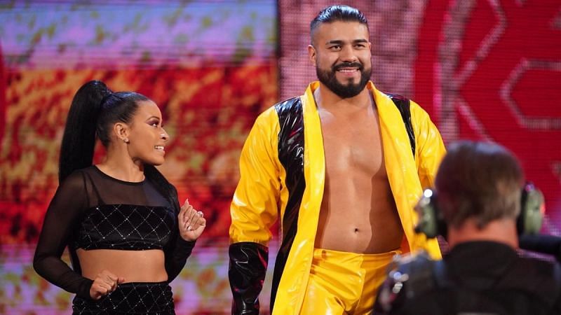 Andrade and Zelina Vega